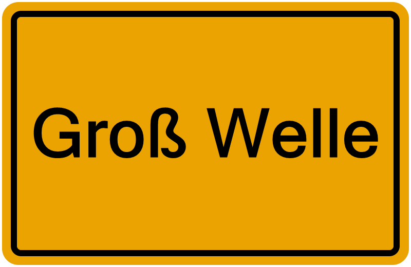 Handelsregisterauszug Groß Welle